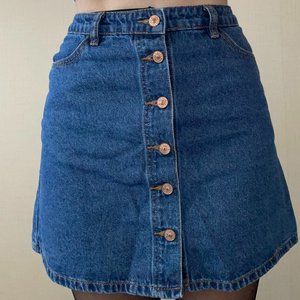 A-Line Denim Skirt